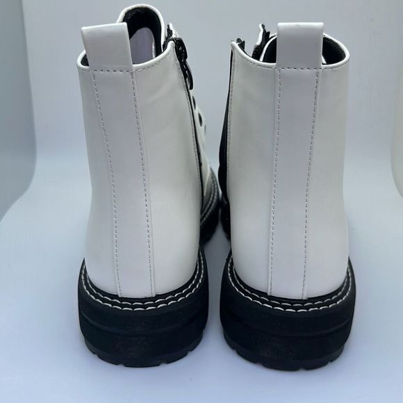 DUNES Women's Boot 8 WHITE - Picture 4 of 7